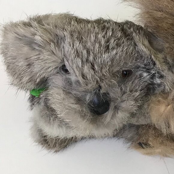 Koala Doll made from Gray Kangaroo Fur - Picture 5 of 8